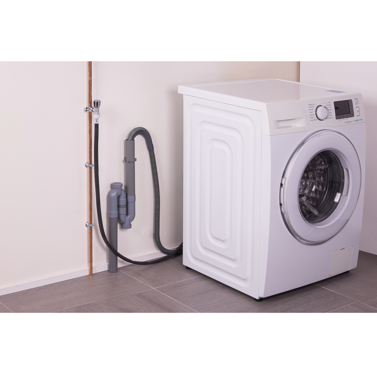 Robinet auto-perceur à clapet installation