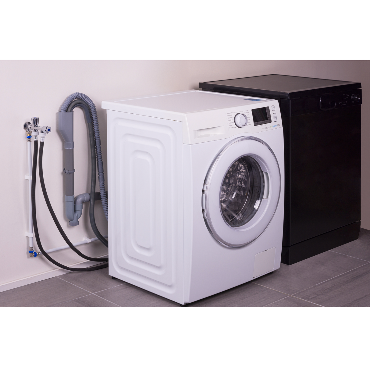 Tuyau de Vidange Machine a Laver Extensible installation