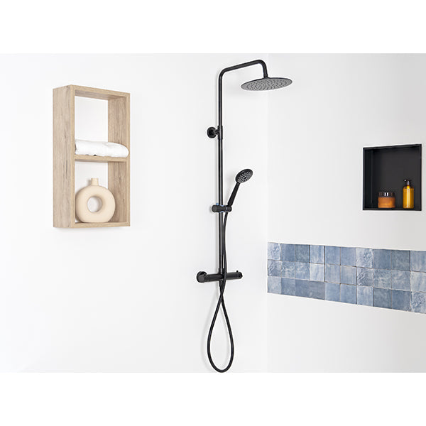 Colonne de douche noire