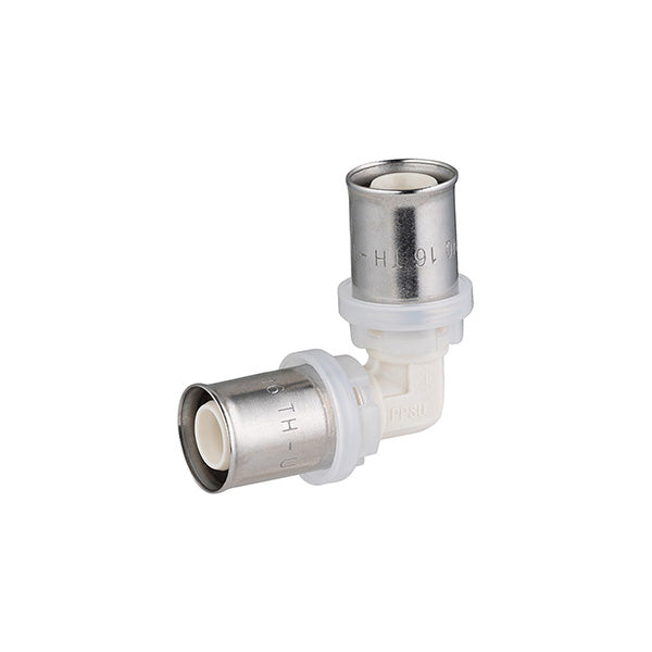 Raccord PPSU multicouche à sertir coude égal