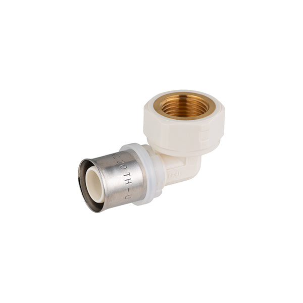 Raccord PPSU multicouche à sertir coude femelle