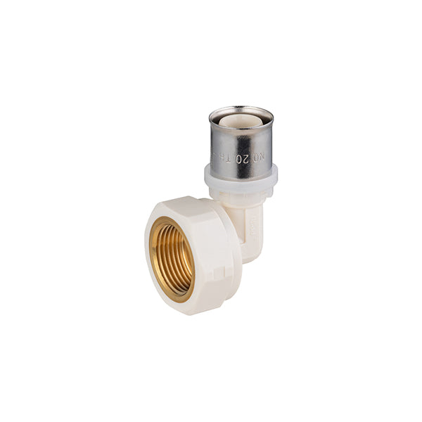 Raccord PPSU multicouche à sertir coude femelle