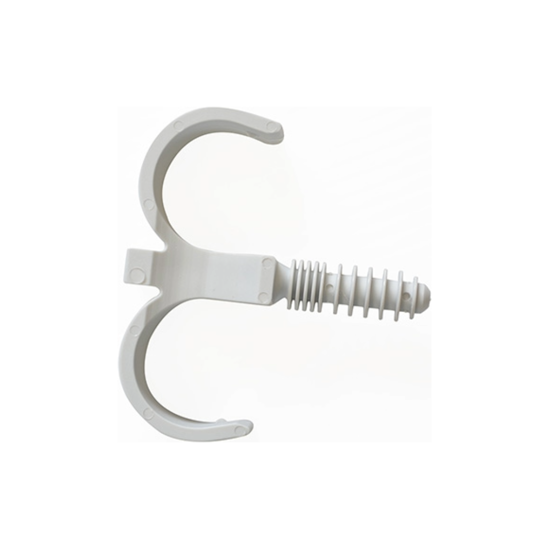 Collier double pour tube multicouche gainé Ø16 x15