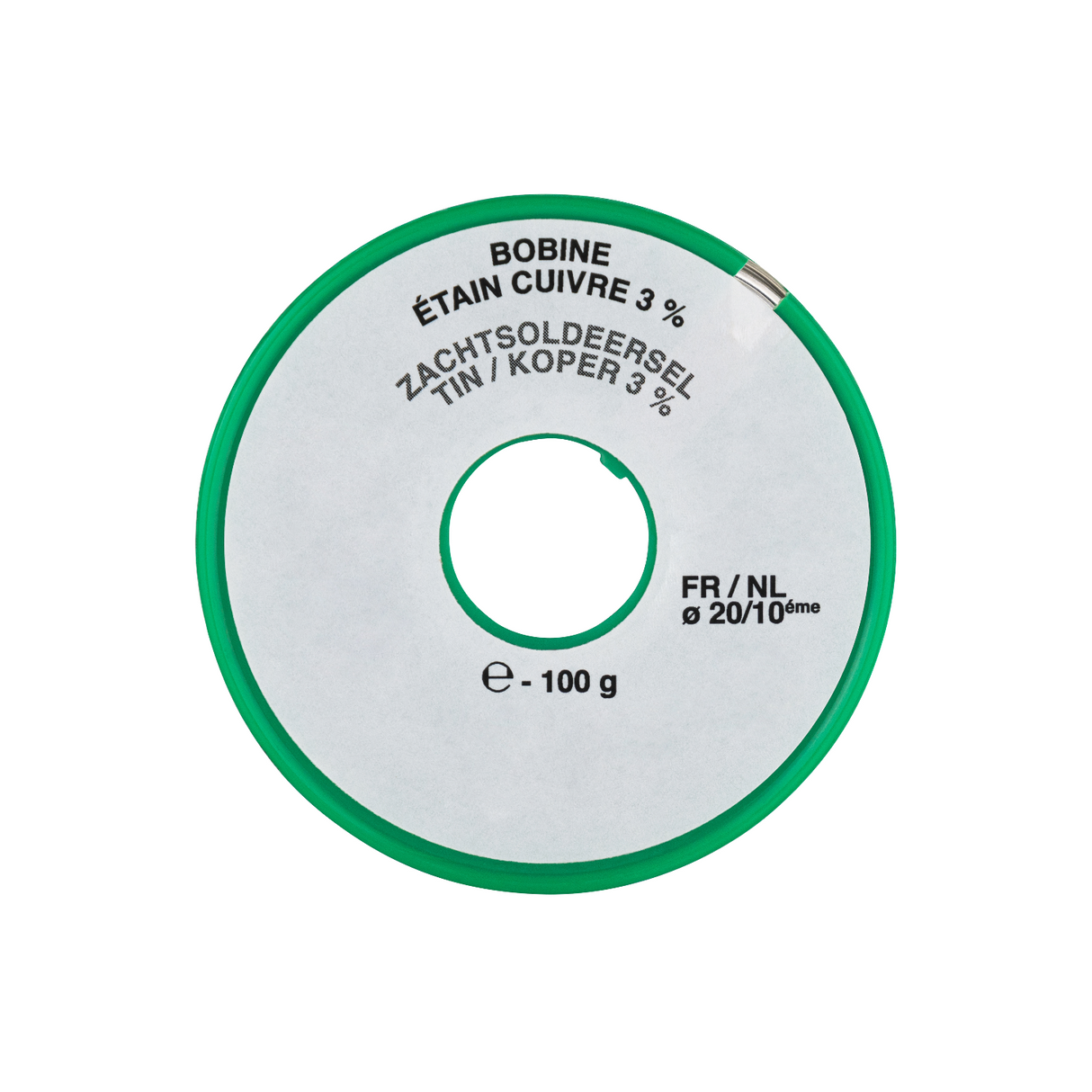 Rouleau Fil Brasure Étain 100g