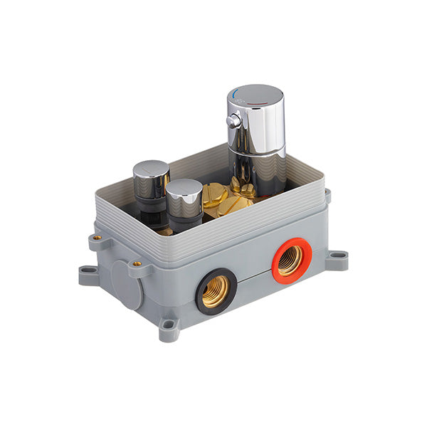 Robinetterie mitigeur douche encastrable chromé