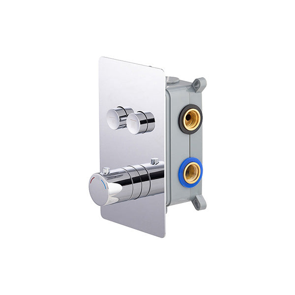 Mitigeur thermostatique à encastrer chromé