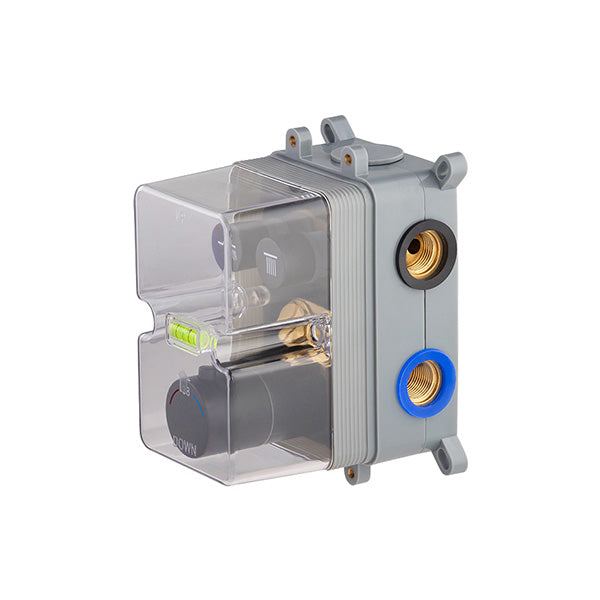 Mitigeur thermostatique à encastrer noir