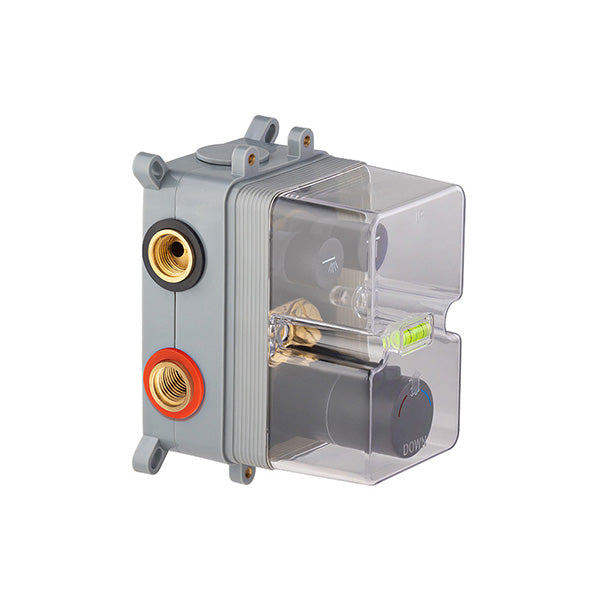 Mitigeur thermostatique à encastrer noir