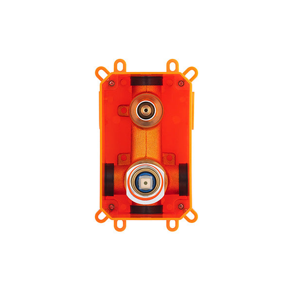 Mitigeur mécanique chromé à encastrer