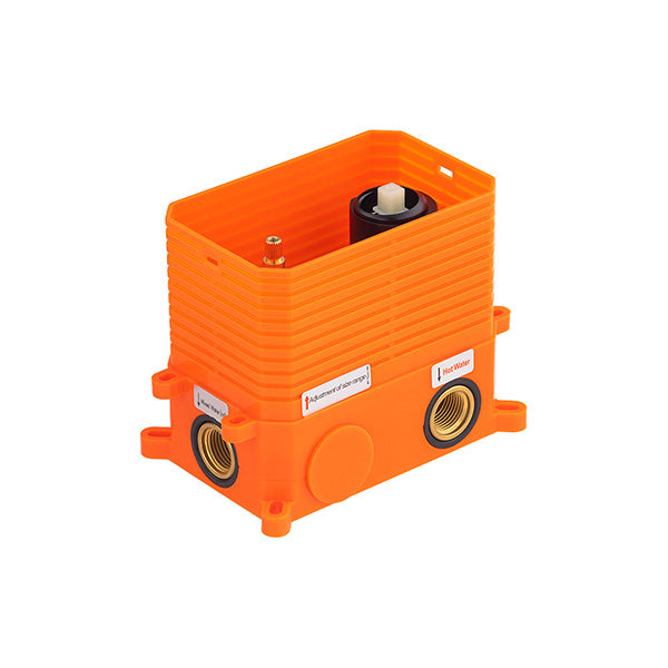 Mitigeur mécanique noir à encastrer