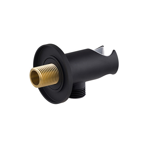 Support douchette à encastrer noir