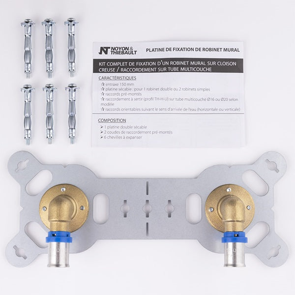 Platine Sécable Double Multicouche à Sertir contenu kit