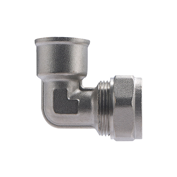 Raccord Multicouche à Compression Coudé Femelle Ø20 - femelle 1/2 (15x21)