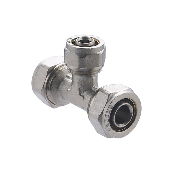 Raccord Multicouche à Compression Té Réduit Ø20-16-20