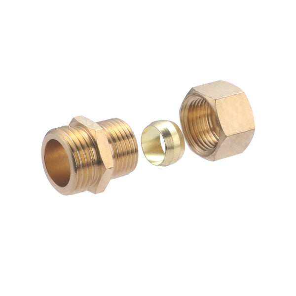 Raccord bicone mâle