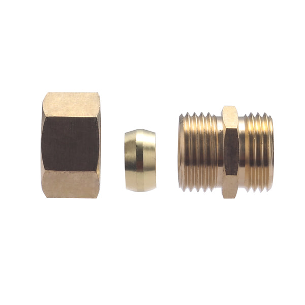 Raccord bicone mâle