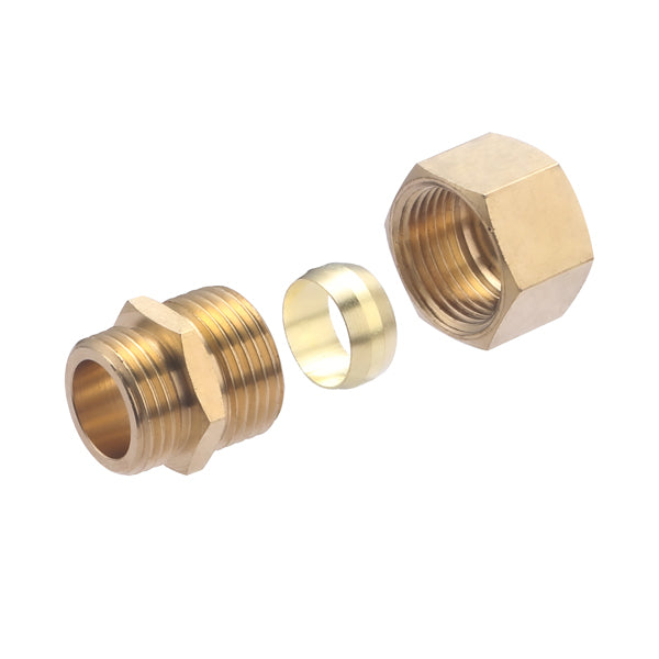 Raccord bicone mâle