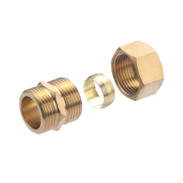 Raccord bicone mâle