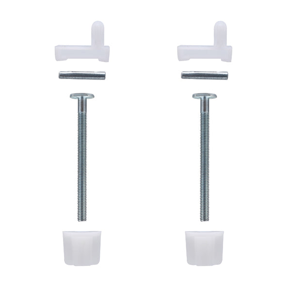 Fixations abattant WC tête ovale