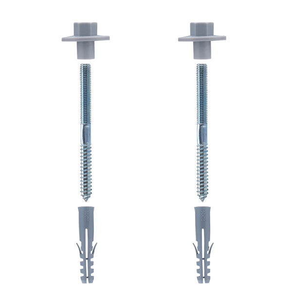 Fixations Lavabo Paroi Pleine Ecrous à Epaulement