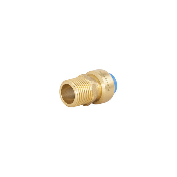 Raccord tout push mâle Ø14 - mâle 15x21 (1/2)