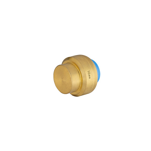 Raccord tout push bouchon Ø16