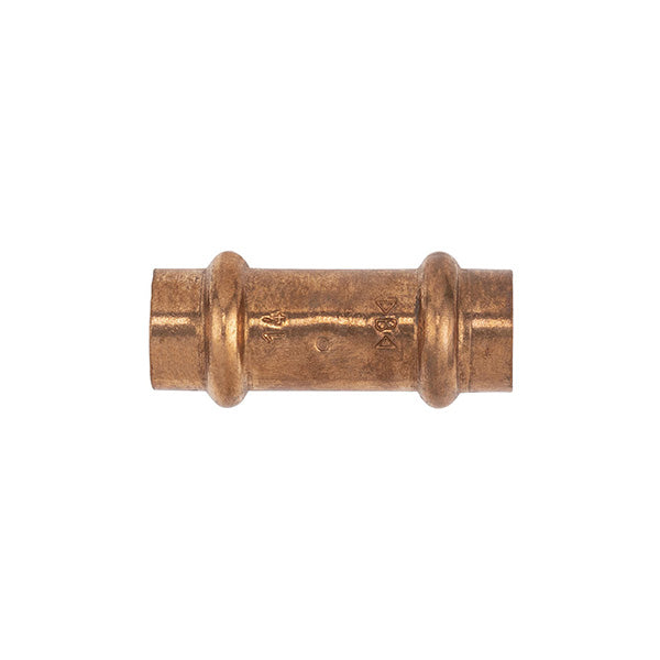 Raccord cuivre à sertir jonction égale diamètre 14