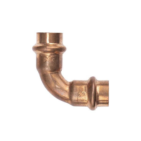 Raccord cuivre à sertir coude égal 90° diamètre 14