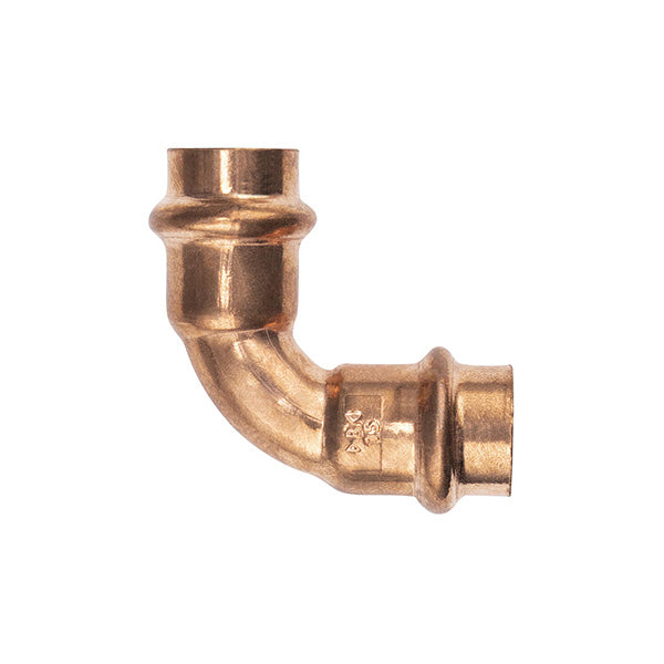 Raccord cuivre à sertir coude égal 90° diamètre 15