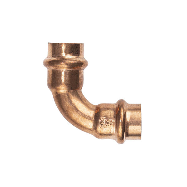 Raccord cuivre à sertir coude égal 90° diamètre 16