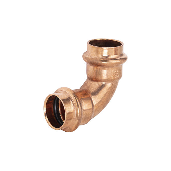 Raccord cuivre à sertir coude égal 90° diamètre 22