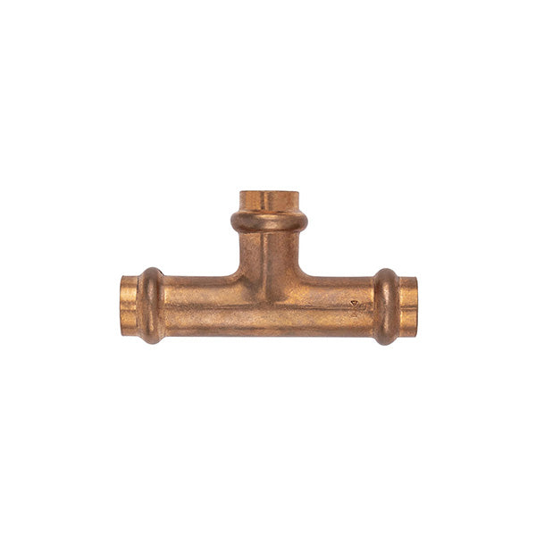 Raccord cuivre à sertir té égal diamètre 12