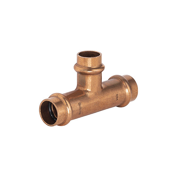 Raccord cuivre à sertir té réduit diamètre 18-16-18