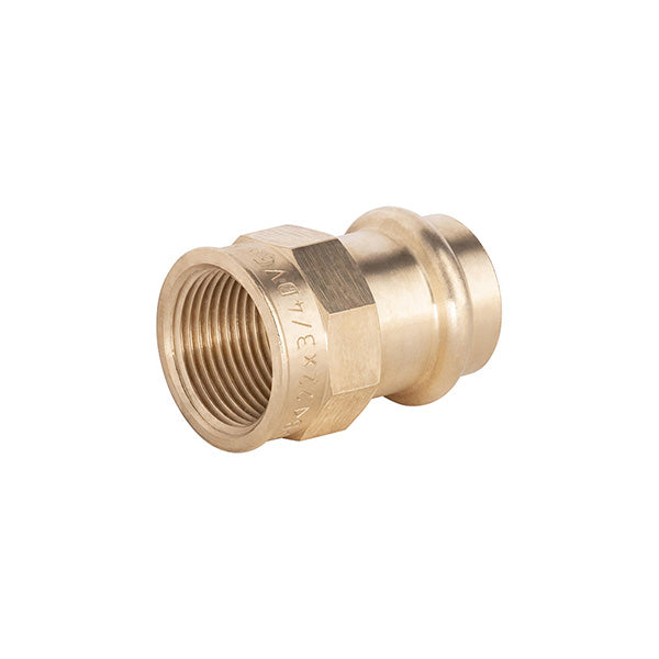 Raccord cuivre à sertir femelle diamètre 22