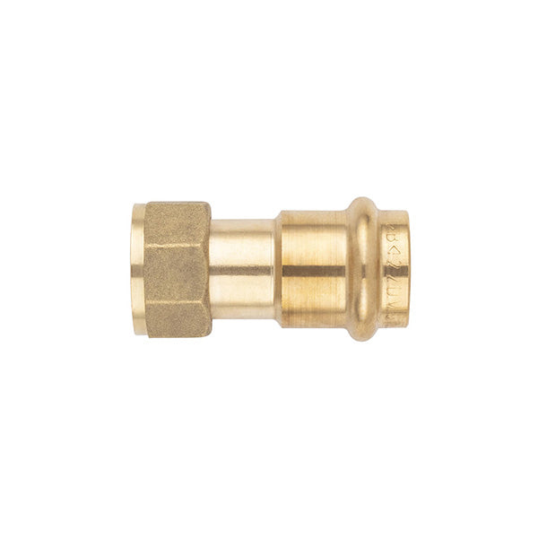 Raccord cuivre à sertir femelle ecrou tournant diamètre 22