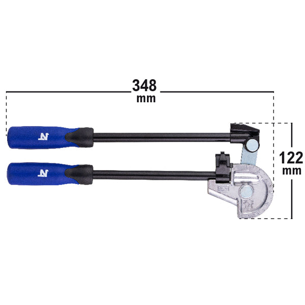 Cintreuse manuelle 180° pour tube cuivre Ø10