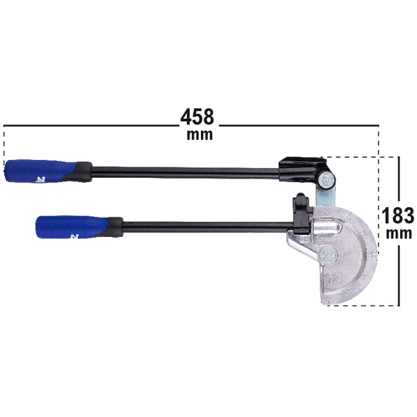 Cintreuse manuelle 180° pour tube cuivre Ø16