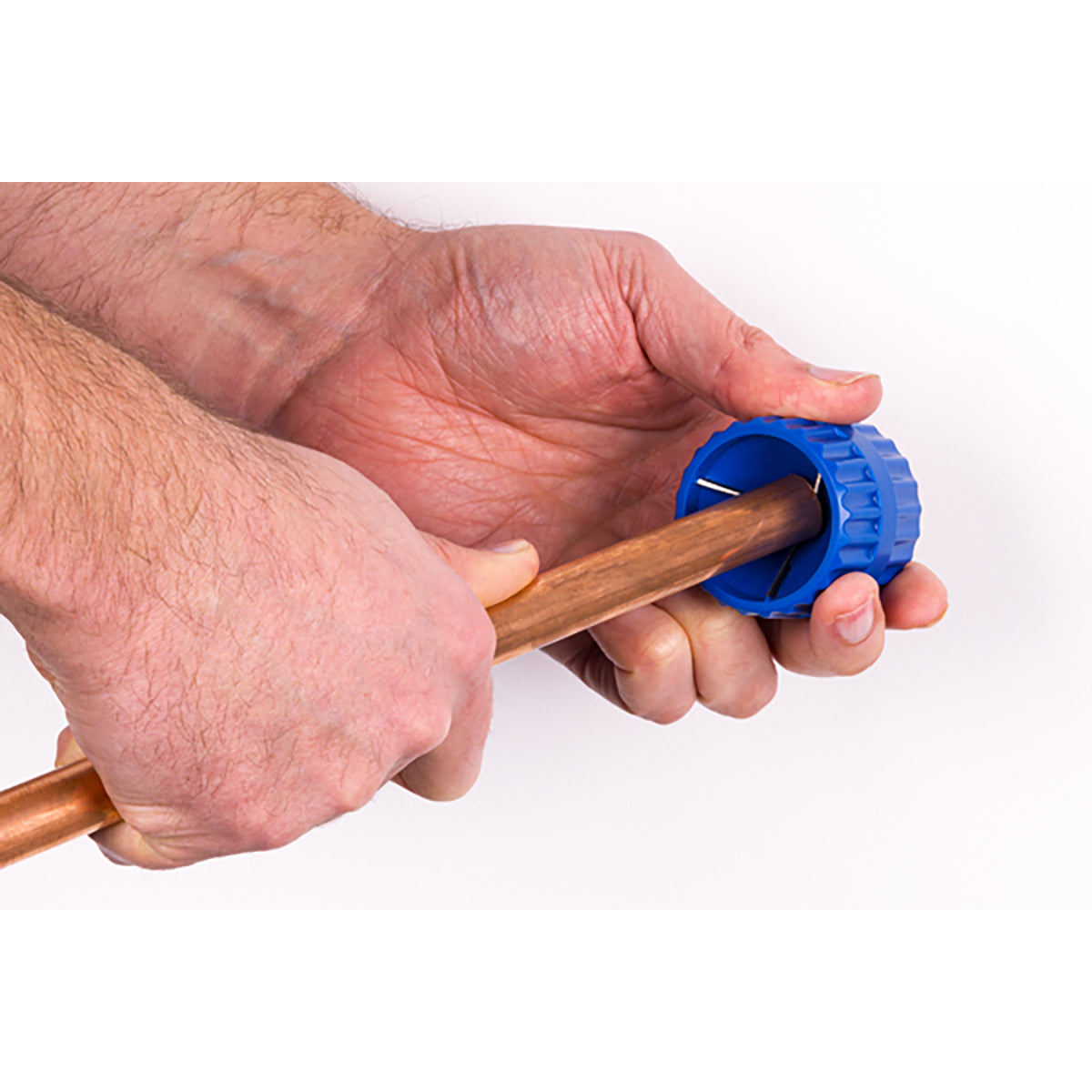 Ebavureur tonneau pour tube cuivre