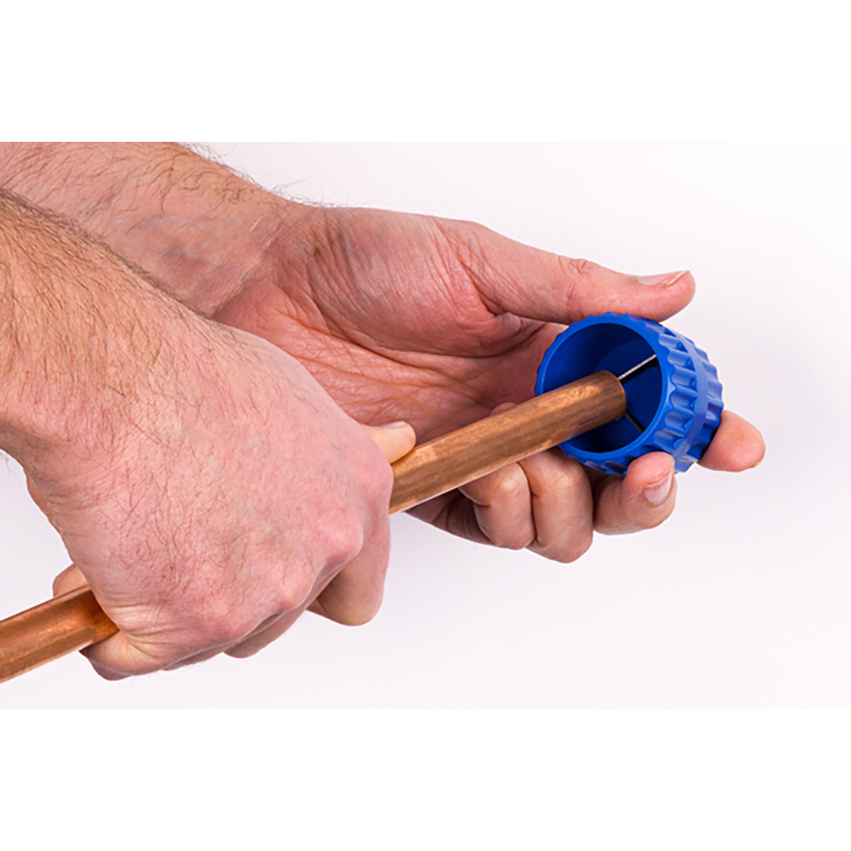 Ebavureur tonneau pour tube cuivre