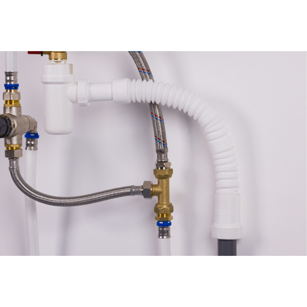 Installation flexible vidange chauffe eau