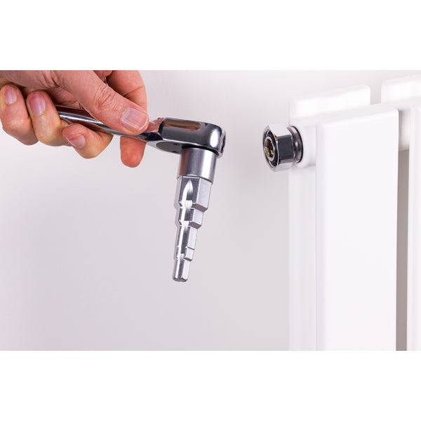 Clé étagée radiateur et sanitaire