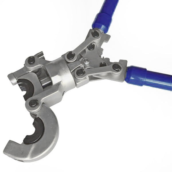 Pince à sertir manuelle tête rotative + inserts profil V Ø12-14-16