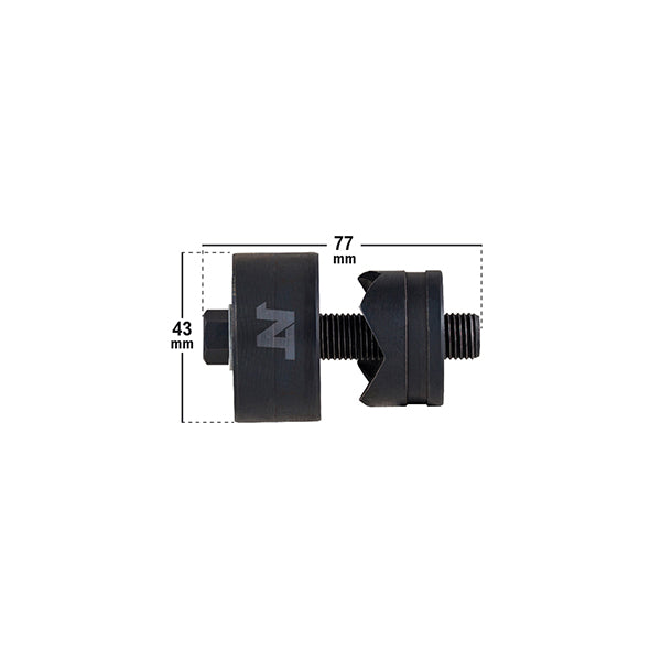 Emporte pièce évier inox