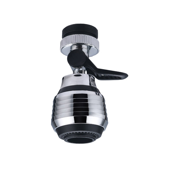 Douchette à rotule 2 jets variateur de débit mâle 24x100