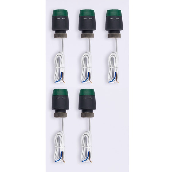 Kit boitier + servomoteurs pour collecteur plancher chauffant