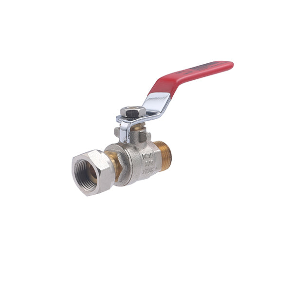 Vanne à Manette Plate Mâle - Femelle Ecrou Libre