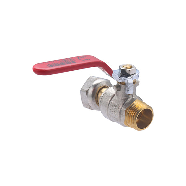 Vanne à Manette Plate Mâle - Femelle Ecrou Libre