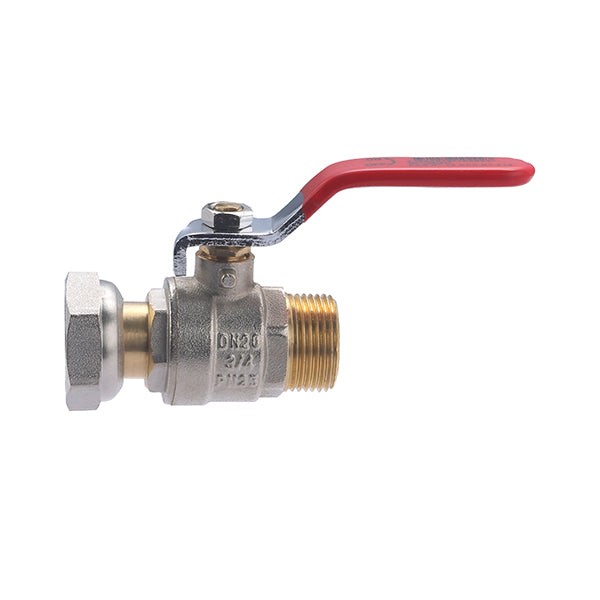 Vanne à Manette Plate Mâle - Femelle Ecrou Libre