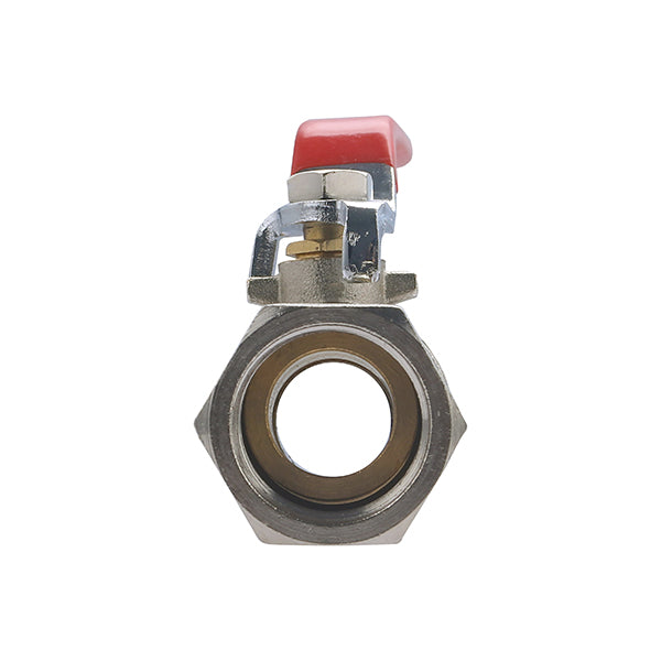 Vanne à Manette Plate Mâle - Femelle Ecrou Libre