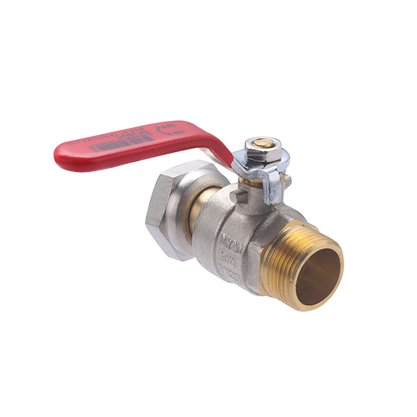 Vanne à Manette Plate Mâle - Femelle Ecrou Libre